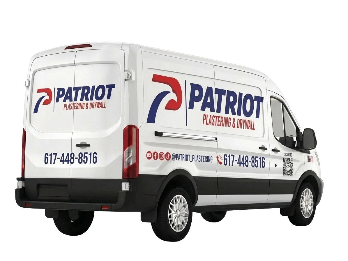 Patriot Plastering company truck